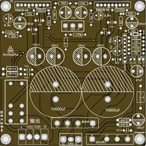 TDA1514A GC version of dual track power amplifier board PCB empty board is more clear than the official version 