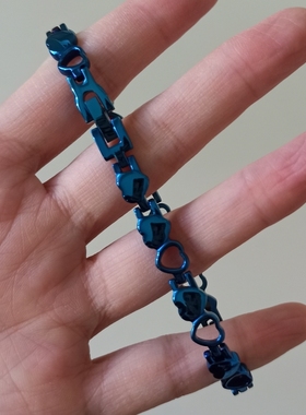 情侣手链钛钢欧美风情侣