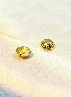 金包银实心花瓣隔片配件