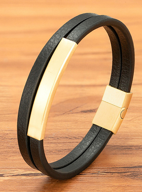 小众通用钛钢帅气弯牌