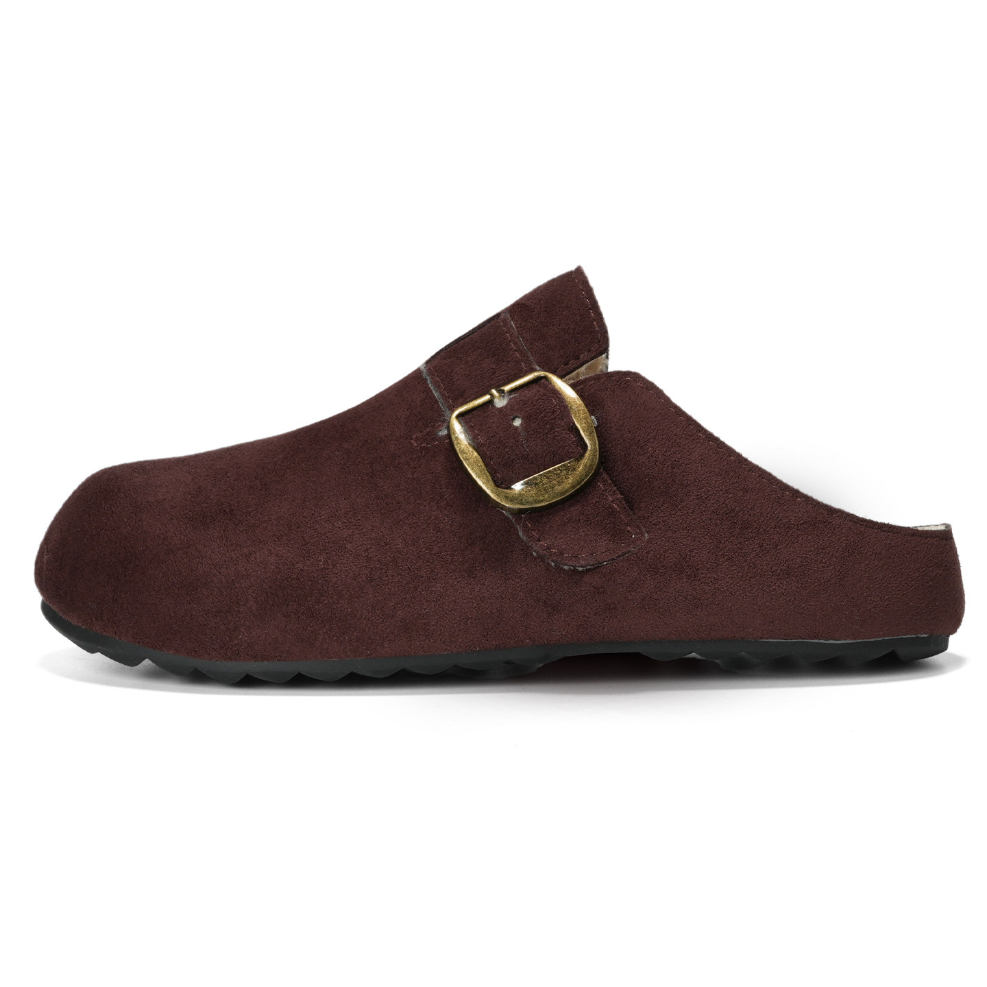 真皮~厚底加绒勃肯鞋女冬款包头半拖鞋外穿毛毛雪地棉拖大码女鞋,淘宝优惠券,粉丝福利购,淘宝优惠卷