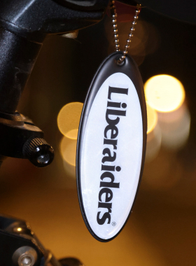 【官方直营】Liberaiders OVAL REFLECTOR 反光钥匙扣包挂26FW