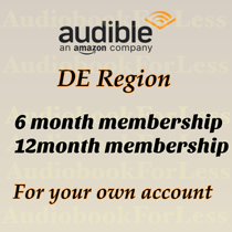 Audible credits German DE has a phonesbook membership code