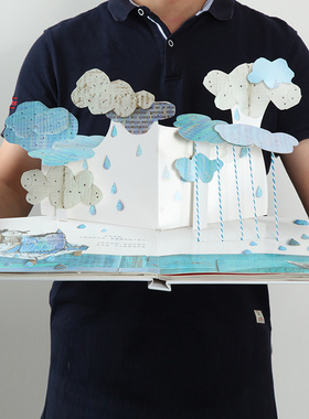 简约样板间儿童房立体书摆件