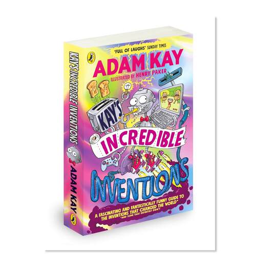 【现货】凯的不可思议的发明:一本引人入胜且极其有趣的指南 英文原版 Kay’s Incredible Inventions 亚当·凯Adam Kay 平装 - 图3