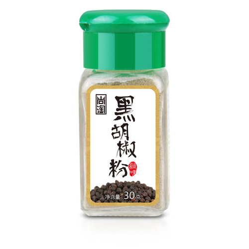 尚淘 黑胡椒粉 烧烤调料 西餐调料 披萨 牛排 意面 调料 - 图1