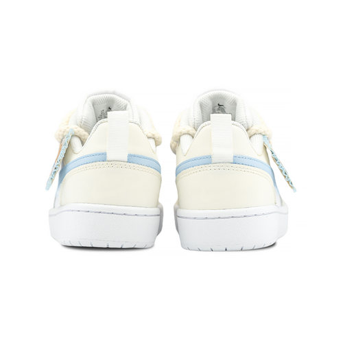 球鞋定制 Nike Court Borough 懒猫缝纫机 小熊蛋挞 低帮女子板鞋 - 图3