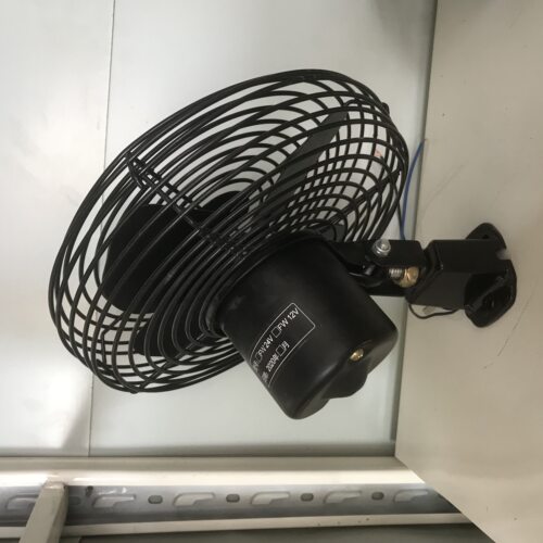 挖掘机车载电风扇12v强力制冷24v大功率工程车大货车铲车叉车风扇 - 图2