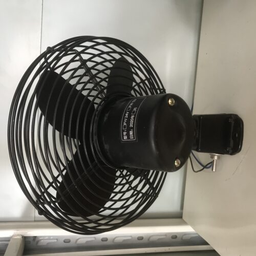 挖掘机车载电风扇12v强力制冷24v大功率工程车大货车铲车叉车风扇 - 图1