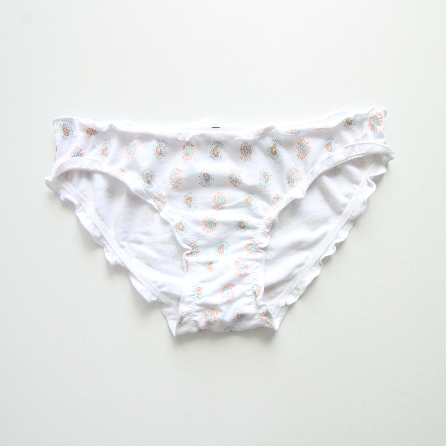 外贸女士内裤棉舒适透气三角裤少女生低腰木耳边碎花甜美可爱短裤,淘宝优惠券,粉丝福利购,淘宝优惠卷