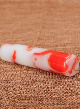 青峰玉业鸡血玉印章石料和田玉金丝玉书画印章姓名章闲章书画藏书