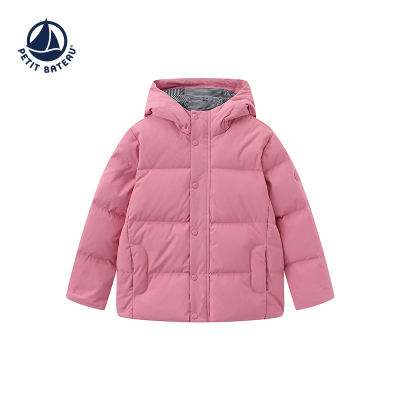 petitbateau儿童保暖连帽羽绒服