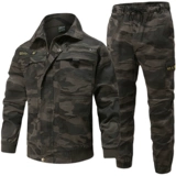 Хлопковый эластичный износостойкий летний камуфляжный комплект для работы, защита от ожогов