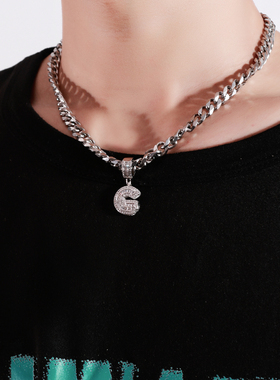 嘻哈古巴链条锆石冰糖