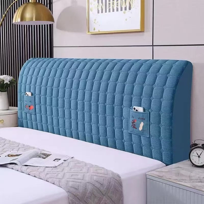 布艺全包床头罩套北欧风床头保护套木床头罩软包弹力夹棉床头套罩,淘宝优惠券,粉丝福利购,淘宝优惠卷