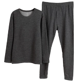 Мужское бархатное удерживающее тепло утепленное зимнее нижнее белье, шерстяное термобелье, штаны