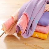 Удерживающее тепло утепленное нижнее белье, комплект, термобелье для школьников, штаны, свитер, круглый воротник, в обтяжку