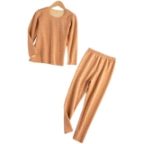 Детское термобелье, флисовые штаны для мальчиков, удерживающее тепло двусторонное бархатное нижнее белье, увеличенная толщина