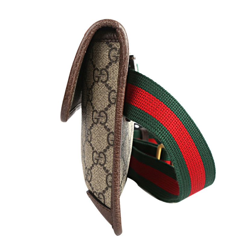 gucci /古奇2020新款虎头斜挎腰包 欧瑟男士包袋