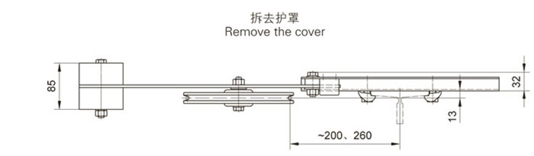 XS2 XS1 XS3-B XS2A(Y) XS2(Y)河北东方限速器适用蒂森通力电梯-图3