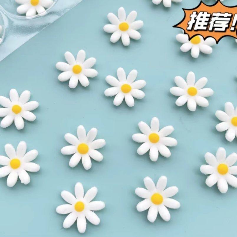 翻糖小花蛋糕装饰摆件巧克力花成品可食用甜品烘焙配件,淘宝优惠券,粉丝福利购,淘宝优惠卷