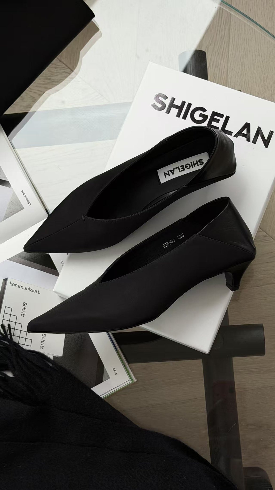 诗歌兰欧洲站真皮女鞋2026新款时尚百搭尖头细跟浅口单鞋奶奶鞋潮,淘宝优惠券,粉丝福利购,淘宝优惠卷