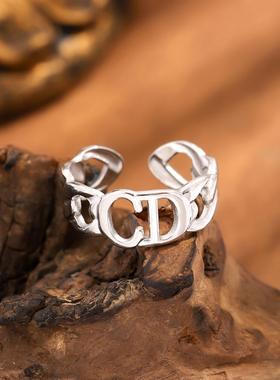 艾芙乐丘比特一箭穿心开口戒s925