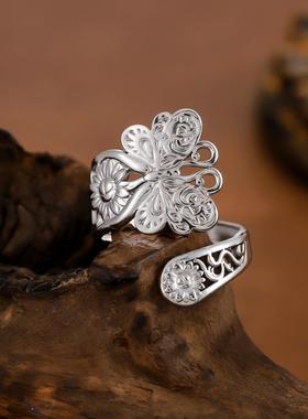 艾芙乐原创设计恶魔之眼开口戒