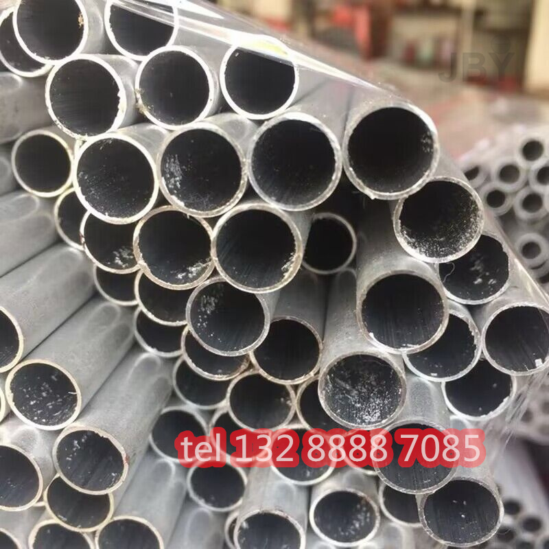 6061铝管空心硬质铝合金圆管6063厚薄壁铝大圆管空心铝棒精密切割 - 图2