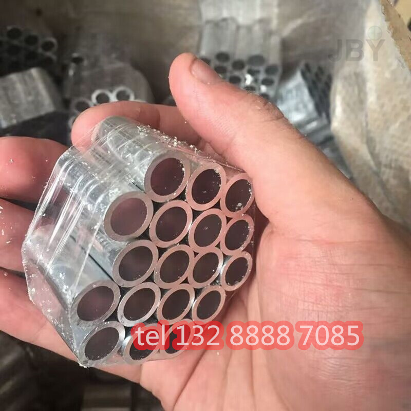 6061铝管空心硬质铝合金圆管6063厚薄壁铝大圆管空心铝棒精密切割 - 图3