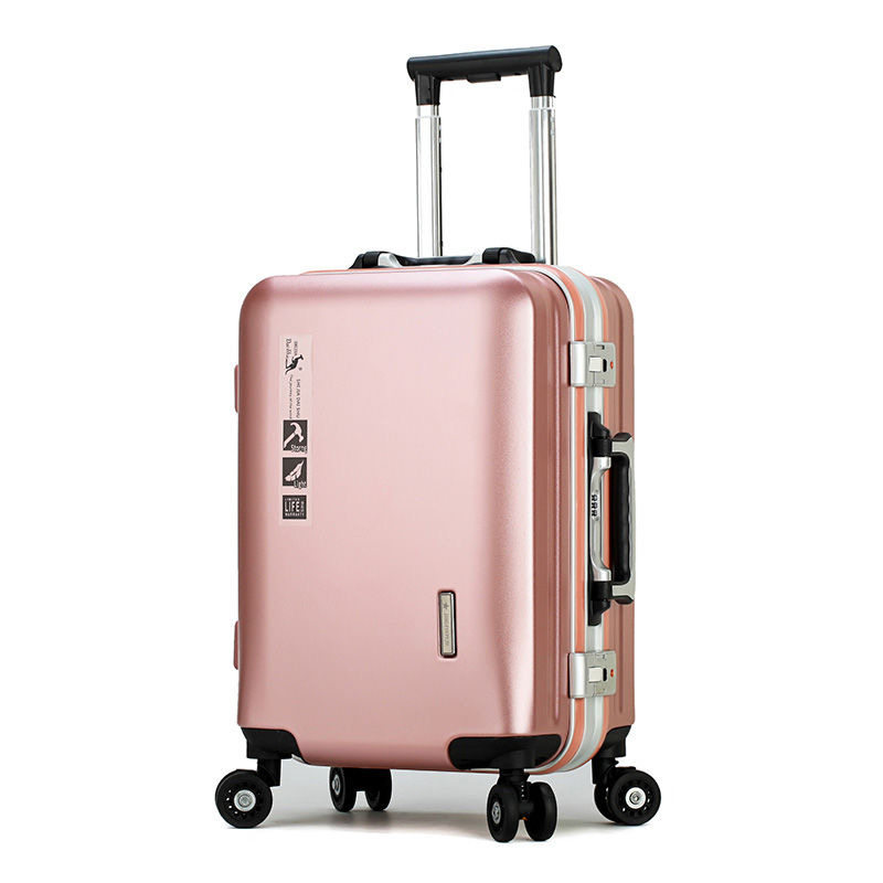 袋鼠女男韩版万向轮男学生24拉杆箱 萌公主原创品质包袋旅行箱