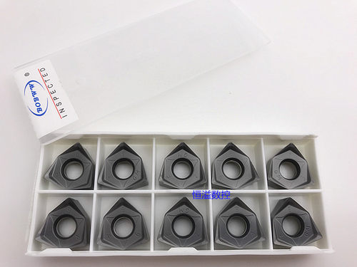 双面重切削数控铣刀片 WNMU080608EN-GM BB915 加工不锈钢 模具钢 - 图0