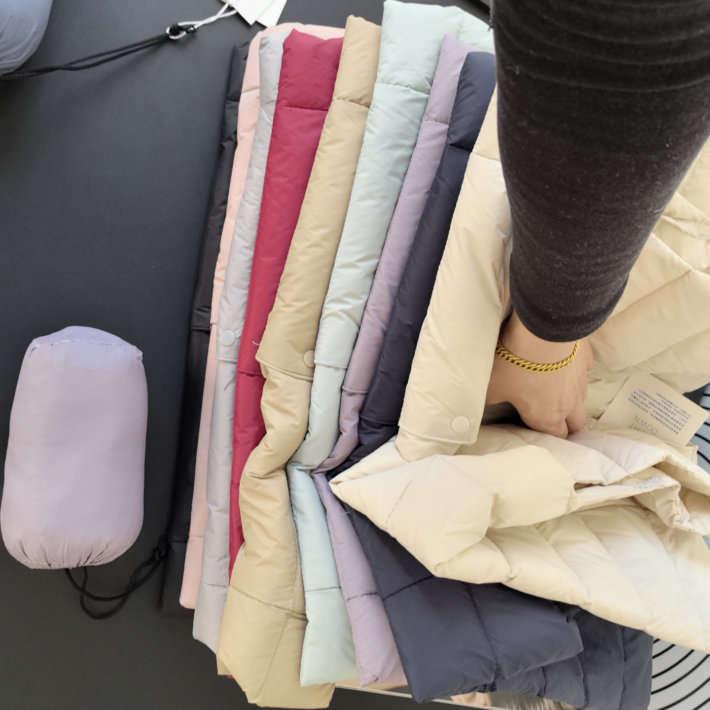 渠道货！可收纳！简约百搭轻便保暖叠穿内搭白鸭绒羽绒马夹背心女,淘宝优惠券,粉丝福利购,淘宝优惠卷