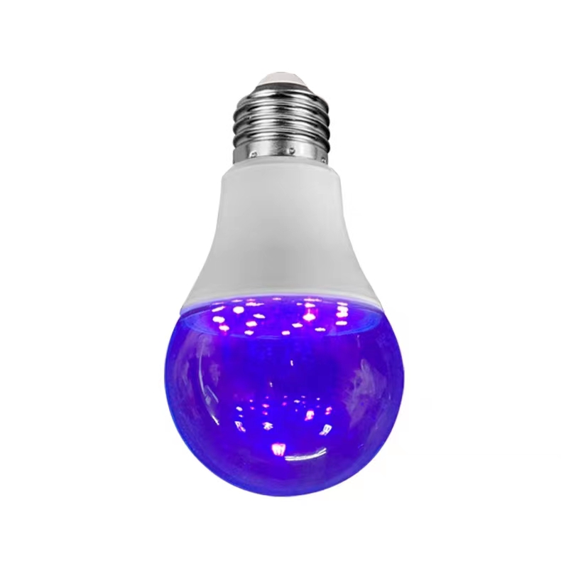 LED紫光诱虫灯泡吸户外鱼塘养殖养蛙水产飞蛾逮捕虫灯泡E27大螺口 - 图3