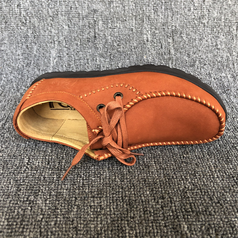 撤柜尾货真皮女鞋春秋透气舒适百搭系带休闲鞋断码捡漏中年妈妈鞋,淘宝优惠券,粉丝福利购,淘宝优惠卷