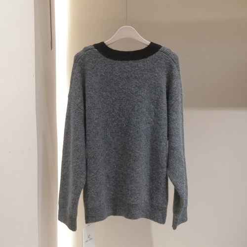 MRS ZORA佐拉女装新款假两件针织衫宽松均码54CZZ1509 - 图1