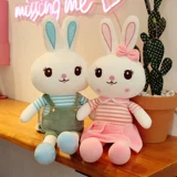 Милая плюшевая игрушка, кролик, тряпичная кукла, детская подушка для сна, белый кролик