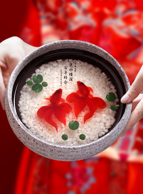 结婚礼物周年纪念日喜庆寓意摆件