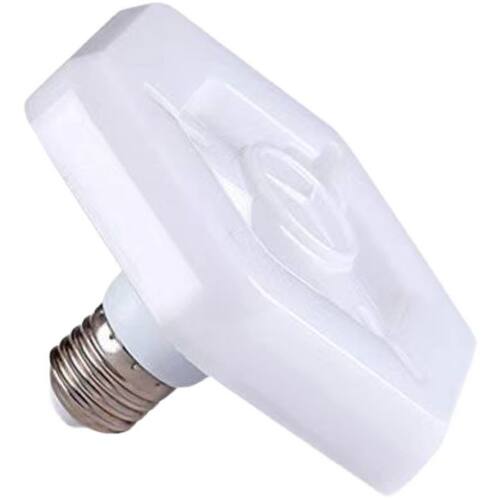 led灯泡六角飞碟灯e27螺口商用家用客厅超亮节能白光led灯泡 - 图3