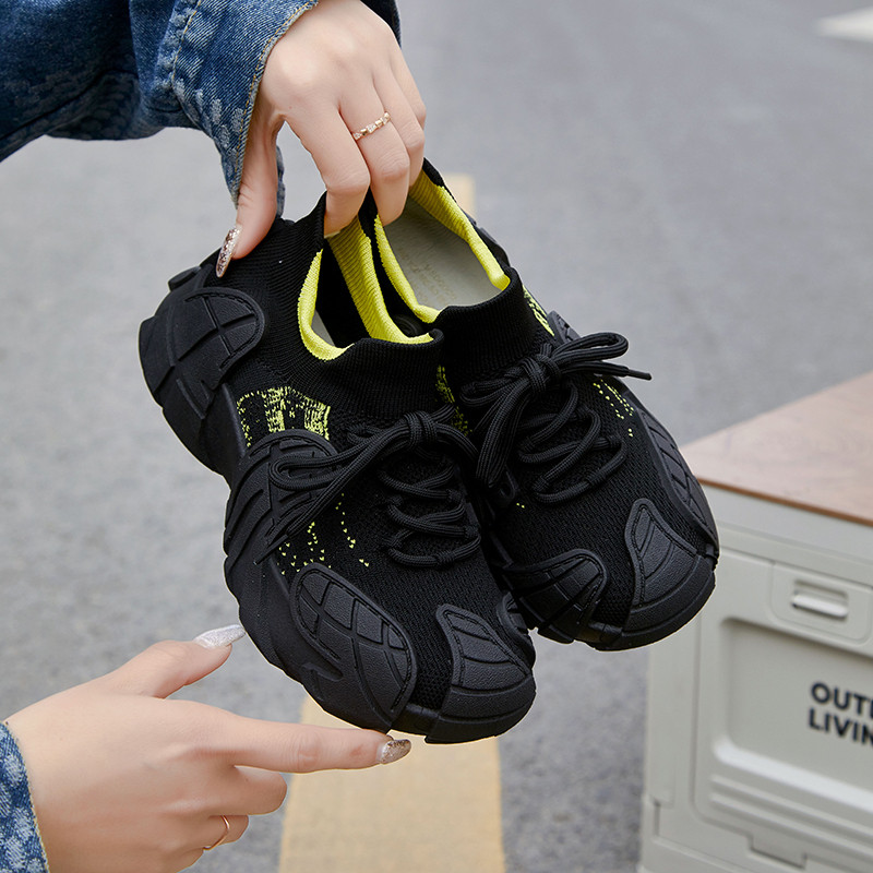 飞织鞋子女2026春夏新款平底运动鞋女系带休闲孕妇鞋椰子女鞋,淘宝优惠券,粉丝福利购,淘宝优惠卷