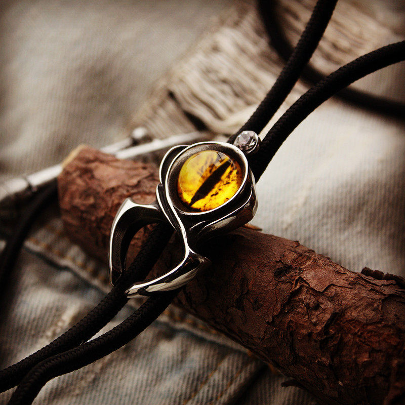 魅惑猫眼 原创休闲韩版暗黑系波洛领带 男BOLO TIE衬衫配件毛衣链,淘宝优惠券,粉丝福利购,淘宝优惠卷