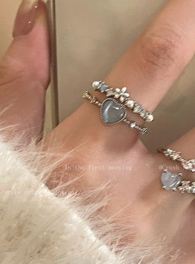 轻奢小众设计指环戒指小众设计