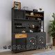 Industrial style sideboard, wall-mounted integrated console, tea cabinet, living room storage cabinet, storage cabinet, side cabinet, storage cabinet