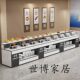 Hotel buffet restaurant Buffy Terrace unit canteen buffet table dish display table setting table dining table breakfast table