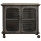 Dining cabinet, storage cabinet, wine cabinet, wrought iron distressed sideboard