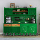 Industrial style sideboard, wall-mounted integrated console, tea cabinet, living room storage cabinet, storage cabinet, side cabinet, storage cabinet