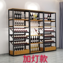 Red Wine Cupboard Home Wine Rack Bar Floor Wine Cabinet Wine Red Wine Containing shelves Rack Wine Glass Shelf