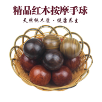 Solid wood handball health ball health ball fitness ball Pear Wood Green Sandalwood Old Hands Play With Finger Relaxation Theorist Massage Balls