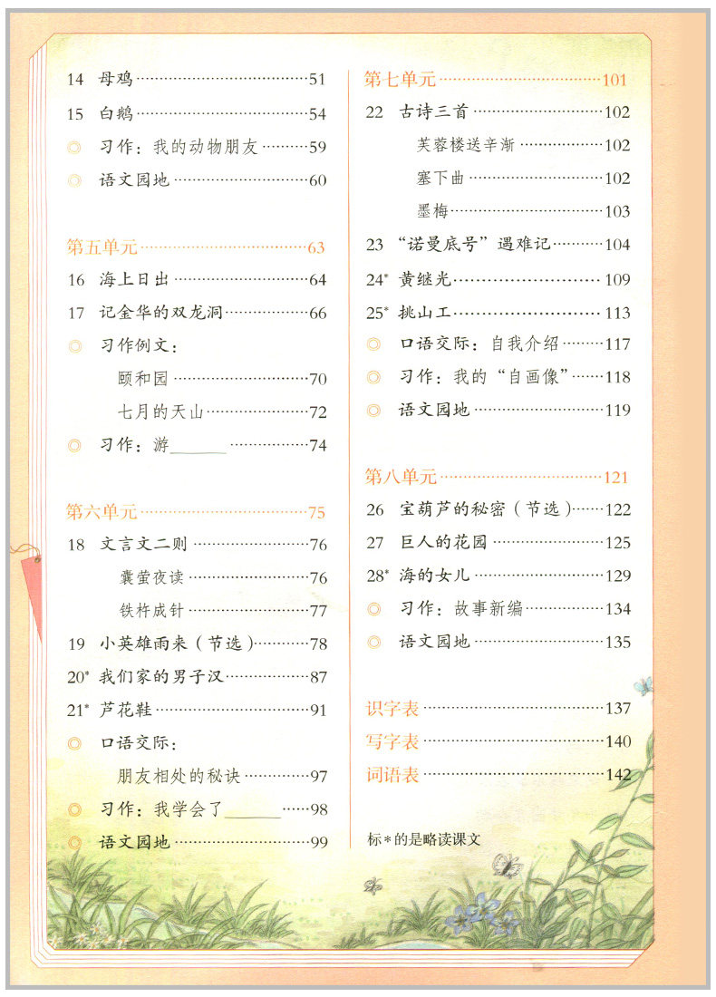 2024春季适用4四年级下册语文书课本人民教育出版社语文课本正版人教统编版4下下语文书小学人教版人教版部编版四年级语文下册课本_虎窝淘