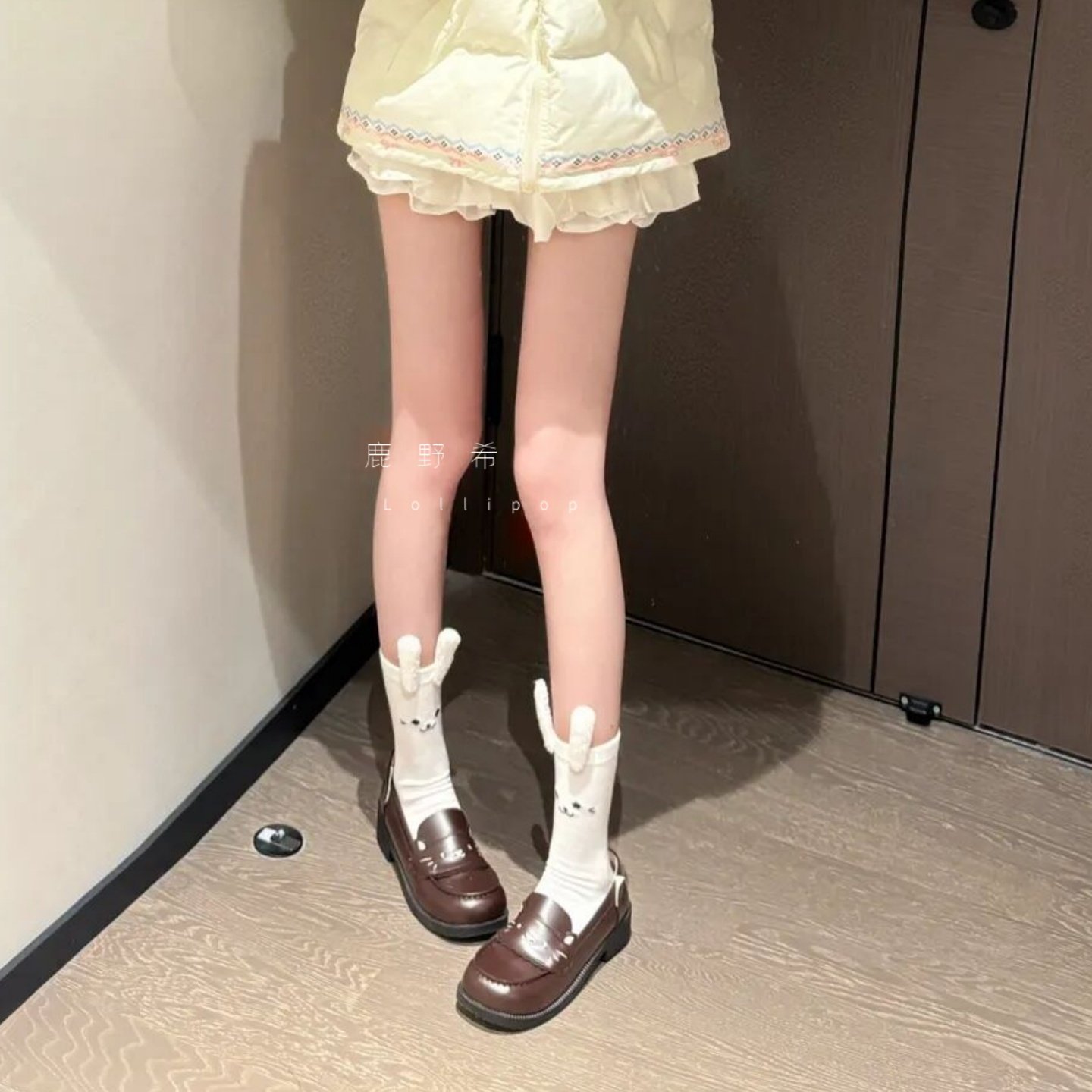 2026早春日系可爱兔子立体耳朵中筒袜女日系学院风jk少女白色袜子,淘宝优惠券,粉丝福利购,淘宝优惠卷